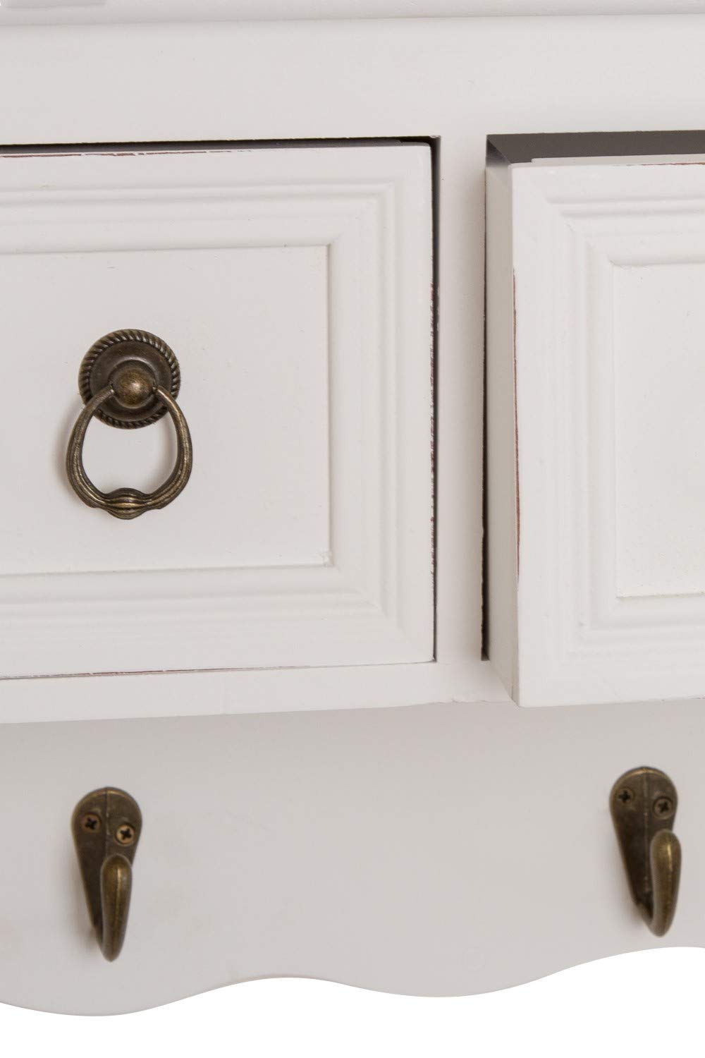 Perchero de pared con cajones | Percheros de pared, percheros de pie...