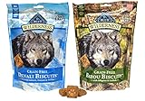 Blue Buffalo Wilderness Dog Treat Variety Pack - 2 Flavors (Denali Blend & Bayou Blend), 8-Ounces Each (2 Total Pouches)