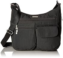 Baggallini Everywhere Travel Crossbody Bag, Charcoal, One Size