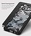 Ringke Fusion X Design DDP Compatible with Galaxy S10e Case Semi-Opaque PC Back with TPU Bumper Stylish Protection Cover for Galaxy S10e (2019) - Camo Black
