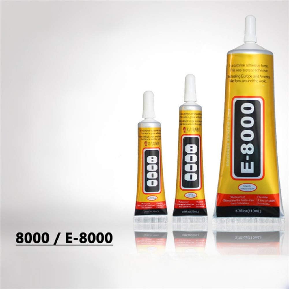 Pretty Comy Multi-Purpose E8000 Liquid Glue DIY Strong Adhesive for Jewelry Crafts Crystal Rhinestone: Toys & Games
