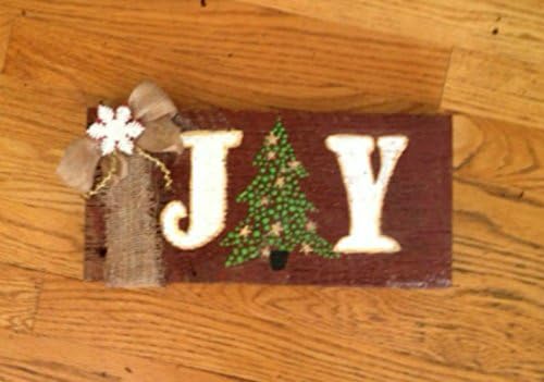 RUSTIC, Christmas: JOY