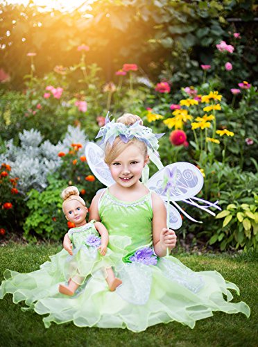 Little Adventures Tinkerbell Fairy Girls Costume - X-Large (7-9 yrs)