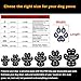 VALFRID Dog Paw Protector Anti-Slip Grips to Keeps Dogs from Slipping On Hardwood Floors,Traction Control Non-Skid Dog Shoes Booties Socks Replacement L 40 Pieces