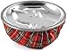 Red Plaid Sandbag Cigarette Ashtray