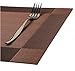 Rimobul Deluxe PVC Placemats, Coffee, Set of 4 (Coffee)