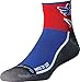 Drymax Lite Trail 1/4 Crew Turndown Socks, Team Red/White/Blue, Large (W10-12, M8.5-10.5)