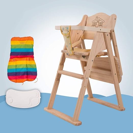 safetots folding wooden high chair