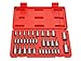 TEKTON Star Bit Socket and E Socket Set for 1/4-Inch, 3/8-Inch and 1/2-Inch Drive Ratchets, 35-Sockets | 1354
