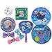 Frozen Elsa and Anna Kids Washable Mega Cosmetic Set Includes: Lip Balm, Nail Polish, Press on Nails, Hair Bows, Mirror, Nail Decorations, Lip Gloss Compact, Picture Frame, Lip Gloss, Nail file