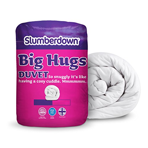 Slumberdown Big Hugs 10.5 Tog Duvet- Single, White by SLUMBERDOWN