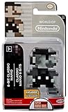 World of Nintendo Super Mario 8-Bitt Classic Mario (Black and White) Figure 2.5 Inches