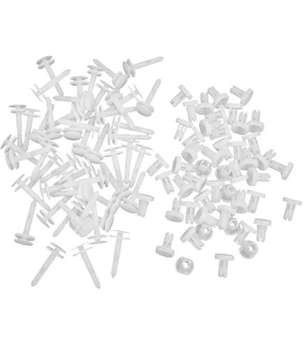 50x Clips De Ajuste De Puerta Inferior Para Moldura Lateral Exterior