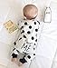 Oklady Newborn Baby Boy Girl Warm Long Sleeve Dots Romper Bodysuit Jumpsuit Outfits Clothes(0-6 Months)