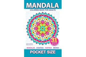 Mandala: Pocket size coloring book with Mandalas, Chakras, Yantras, Mehndi and other intricate designs (Pocket books)