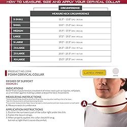 OTC Cervical Collar, Soft Contour Foam, Neck