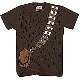 Star Wars Chewbacca Chewie Costume Funny Humor Pun Adult Men's Graphic Tee T-Shirt (2XL)