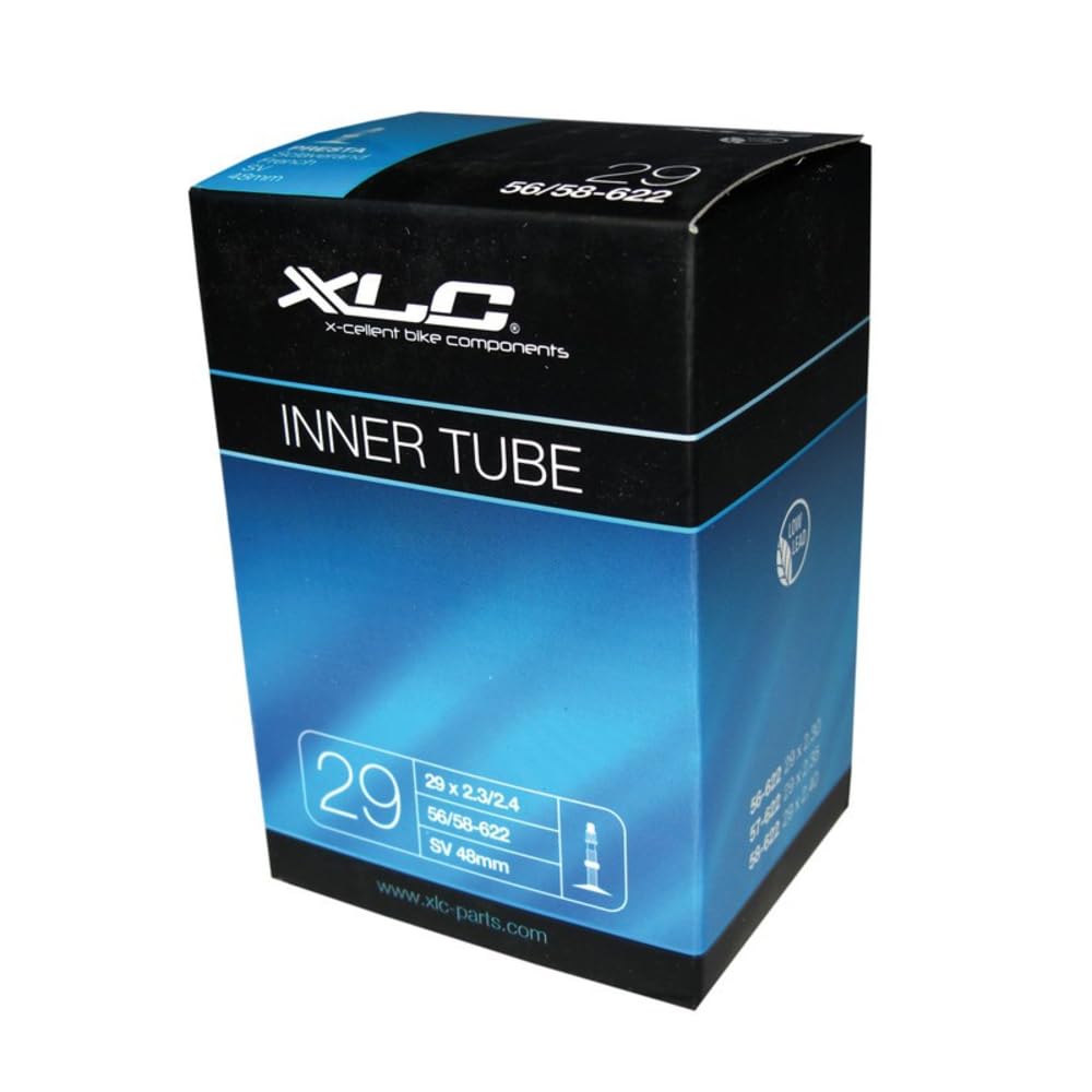 XLC Unisex-Adult VT-S29 Bicycle Tubes, Black, 29X300-350