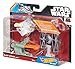 Hot Wheels Star Wars Blast Attack Starship Vehicle (Rebels Ghost Battle Damage)