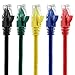 SecurOMax Cat6 Gigabit Ethernet Cables, 5 Feet, 5 Pack
