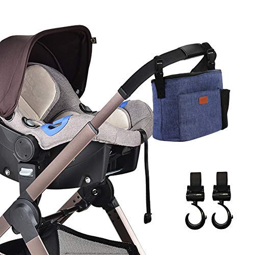 Wheelchair Bag for Back of Chair, Walker Bags for Drive Walker Travel, Walker Accessories Bag for Rollator Walkers Senior Elderly with Two Hooks - Thumbnail 7
