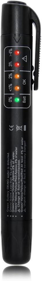 Brake Fluid Tester 5 LED Car Vehicle Auto Automotive Testing Tool for DOT3/DOT4