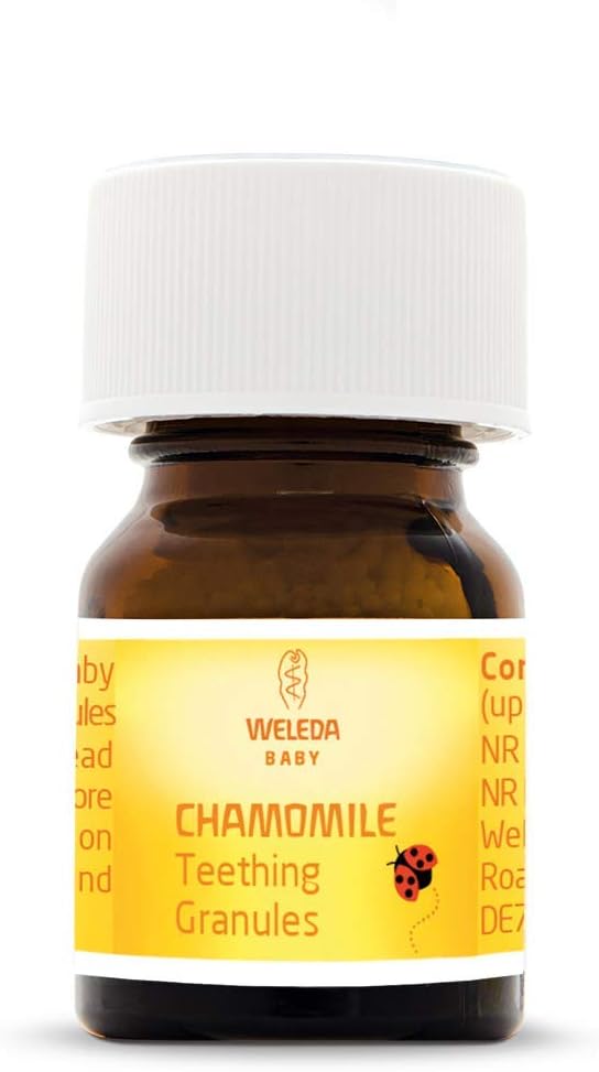 Weleda Teething Granules for Baby with Chamomilla Baby Teething, Teething Pain, Homeopathic Medicinal Product, Vegan, 15g - Image 4