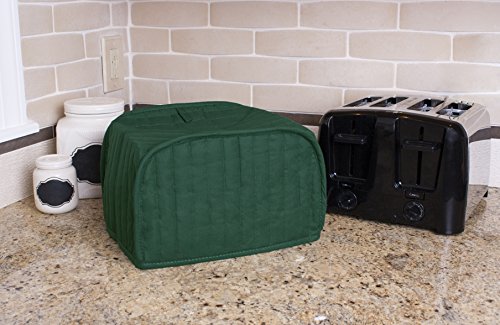image for RITZ Polyester / Cotton Quilted Four Slice Toaster Appliance Cover, Du