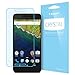 Spigen Crystal Clear Nexus 6p Screen Protector with Crystal Film 3 Pack for Nexus 6p