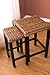BIRDROCK Home Seagrass Nesting Accent Tables - Hand Woven Seagrass - Fully Assembled