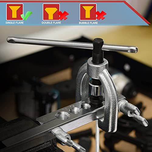 TIOIT COEME Brake line Flaring Tool, Double Flaring Tool kit Copper