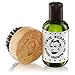 Twin Beards Natural Beard Growth Oil | Beard Oil for Men Growth | Beard Softener | Beard Conditioner for Men | Beard Growth Serum | Castor Oil & Tea Tree Oil 3 oz