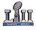 Super Bowl 52 Jersey Patch Superbowl LII Embroidered Patch 2018 Iron/Sew On