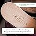Zederna Cedar Wood Shoe Insoles 1 Pair, Cedar/RedUS M 6/ W 7.5/ EU 38