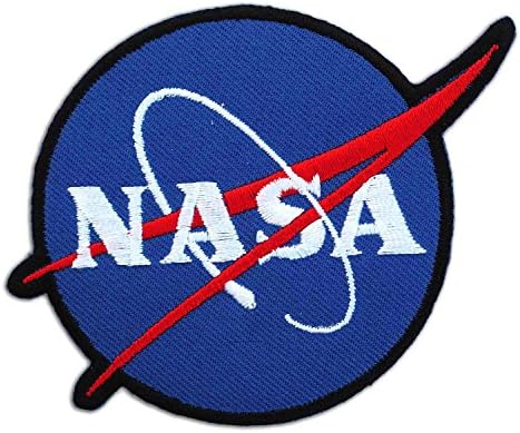 Yoyoking NASA Classic Patch with Hook and Loop for Team Morale (Size: 4.3"x 3.1")