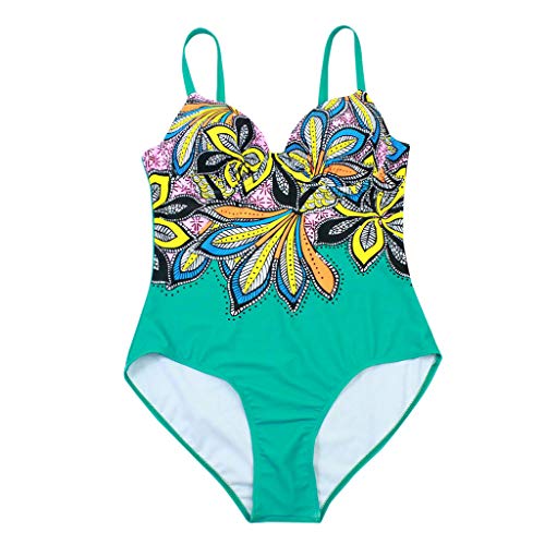 ASERTY Womens One-Piece Swimsuit Swimming Costume Padded Swimsuit Monokini Push Up Bikini Sets Swimwear - Thumbnail 2