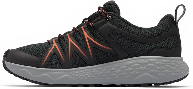 Men's Peakfreak Roam, Low Rise Trekking and Hiking Shoes, Black/Red Quartz, 8