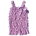 TIAOBU US Baby Girls Summer Spaghetti Ruffle Tiered Romper