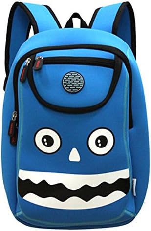 Renly Little Kids Zoo Backpack,Monster,Blue