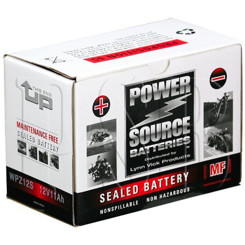 YTZ12S, GTZ12S, PTZ12S, FTZ12S Replacement Battery 250cca High Performance WPZ12S Sealed AGM for Honda, Yamaha, BMW Motorcycle, Scooter