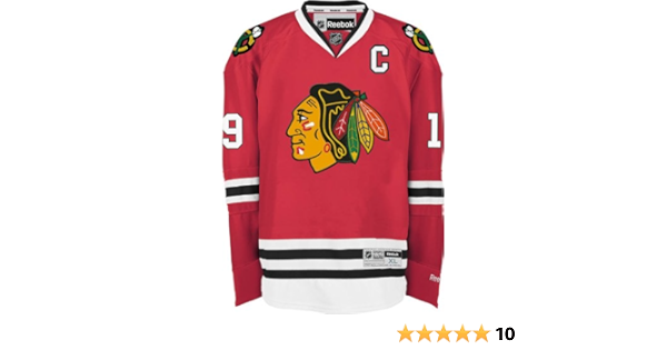 men's chicago blackhawks jonathan toews reebok red home premier jersey