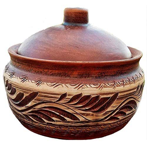 Amazon Ceramic Casserole Volume 2500 Ml 84 53 Fl oz Deep Greek Style Baking Pans 