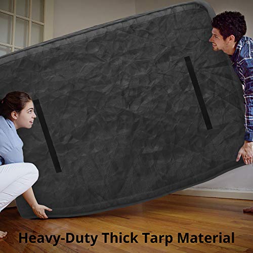 Mattress Bag with 8 Handles for Moving & Long Term Storage Queen Size Heavy Duty Mattress