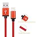 Frieso 4 Pack 6FT iPhone Lightning Charging Cable Cord Nylon Braided 8pin to USB Charge and Sync Cable for iPhone SE/6/6s/6 plus/6s plus,5c/5s/5,iPad Air/Mini,iPod Nano/Touch(Red)
