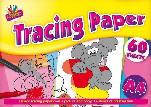 Tracing Paper Pad A4 60 Sheets, Pack of 12
