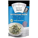 Skinny Pasta Konjac Fettuccine Shape Sugar Free Gluten Free Fat Free Cholesterol Free Contains Fiber All Natural 9.52 oz 1 pack