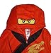 Lego Ninjago Little Boys' Red Hooded One-Piece Pajamas 6-7