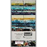Judy & Judel Niemeyer Tonga Treats Batiks Lakeshore 40 2.5-inch Strips Jelly Roll Timeless Treasures