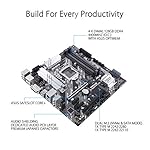 ASUS-Prime-Z490M-PLUS-LGA-1200-Intel-10th-Gen-Z490-Micro-ATX-Motherboard-Dual-M2-DDR4-4600-1-Gb-Ethernet-USB-32-Gen-2-USB-Type-A-Thunderbolt-3-Support-Aura-Sync-RGB