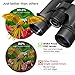 Stellax ZoomX Binoculars for Adults 10x42 Waterproof Binocular Prism BAK4 FMC Lens HD Binoculars for Bird Watching Hunting Traveling with Smartphone Adapter Carrying Bag Black